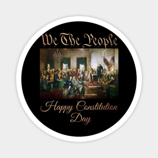 We The People Happy Constitution Day Magnet